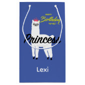 プリンセスラマデザイン-抱き枕 – 小 スモールペーパーバッグ (裏面)