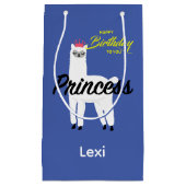 プリンセスラマデザイン-抱き枕 – 小 スモールペーパーバッグ (正面)