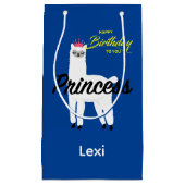 プリンセスラマデザイン-抱き枕 – 小 スモールペーパーバッグ (正面)