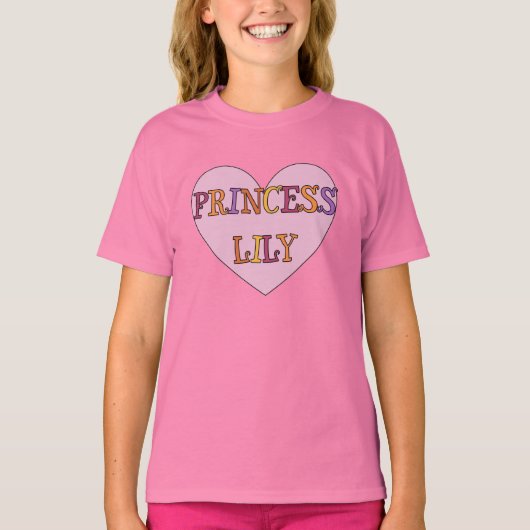 プリンセスリリー Tシャツ (正面)