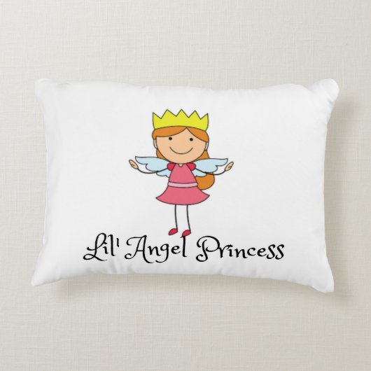プリンセスリールエンジェルピロー アクセントクッション (裏面)