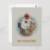 プリンセスルナフロムウィンドミルヒルカード ポストカード (正面/裏面)