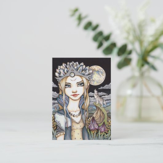 プリンセスルナ 名刺 (スタンド正面)