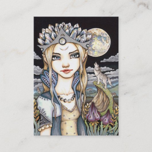 プリンセスルナ 名刺 (正面)