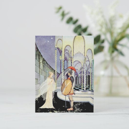 プリンセスロゼットと兵士 ポストカード (スタンド正面)