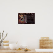 プリンセスワイルド感動的ハート、©キム・マッエルロイ ポスター (キッチン)