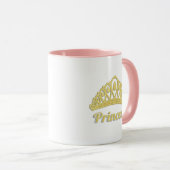 プリンセスワードアートゴールデンクラウンゴージャスマグ マグカップ (正面右)