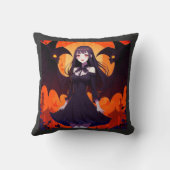 プリンセスヴァンパイアこうもり – ゴシック クッション (裏面)