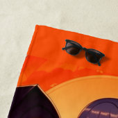 プリンセスヴァンパイアこうもり – ゴシック ビーチタオル (インサイチュ)