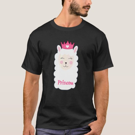 プリンセスヴィクナグアナコラマブリーダーAlpaca Tシャツ (正面)