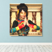 プリンセス中国 キャンバスプリント (インサイチュ (ウッドフロア))