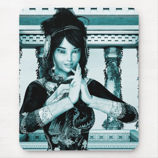 プリンセス中国 マウスパッド (正面)