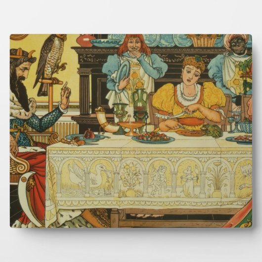 プリンセス共有は彼女のディナーをカエルと一緒に,から フォトプラーク (正面)