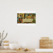 プリンセス共有は彼女のディナーをカエルと一緒に，から ポスター (キッチン)