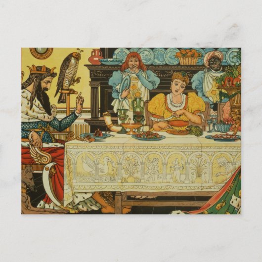 プリンセス共有は彼女のディナーをカエルと一緒に,から ポストカード (正面)