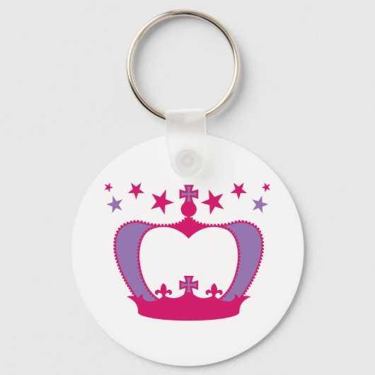 プリンセス冠 キーホルダー (正面)