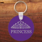 プリンセス冠 キーホルダー (正面)