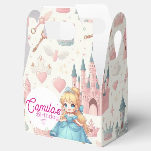 プリンセス切妻箱 フェイバーボックス (オープン)