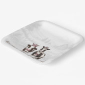 プリンセス動物誕生会 ペーパープレート (傾斜あり)