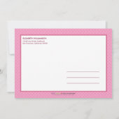 プリンセス及び海賊平らなサンキューカード サンキューカード (裏面)