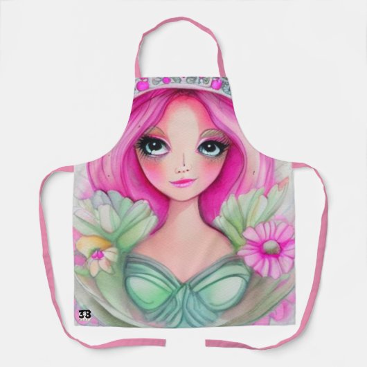 プリンセス収集 エプロン (正面)