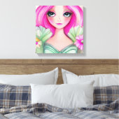 プリンセス収集 キャンバスプリント (インサイチュ (寝室))