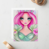 プリンセス収集 ノートカード (正面/裏面インサイチュ)