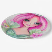 プリンセス収集 ペーパープレート (アングル)