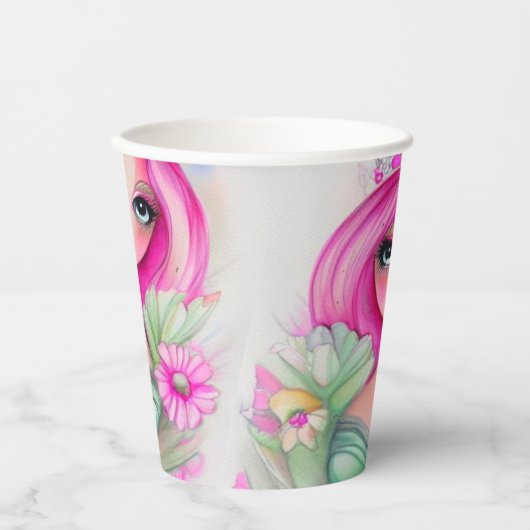 プリンセス収集 紙コップ (正面)