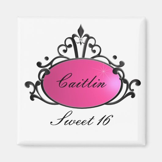 プリンセス名Filigree マグネット (正面)