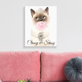 プリンセス吹キャブガム キャンバスプリント (インサイチュ (リビング))