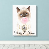 プリンセス吹キャブガム キャンバスプリント (インサイチュ (ウッドフロア))