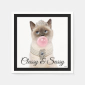 プリンセス吹キャブガム スタンダードカクテルナプキン (正面)