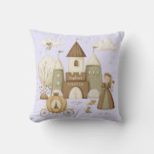 プリンセス城の名前 クッション (正面)