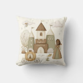 プリンセス城の名前 クッション (正面)