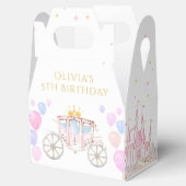 プリンセス城の誕生日パーティーのお願いボックス フェイバーボックス (オープン)