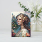 プリンセス城ファンタジーアート ポストカード (スタンド正面)