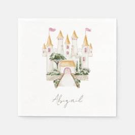プリンセス城ベビーシャワー スタンダードカクテルナプキン