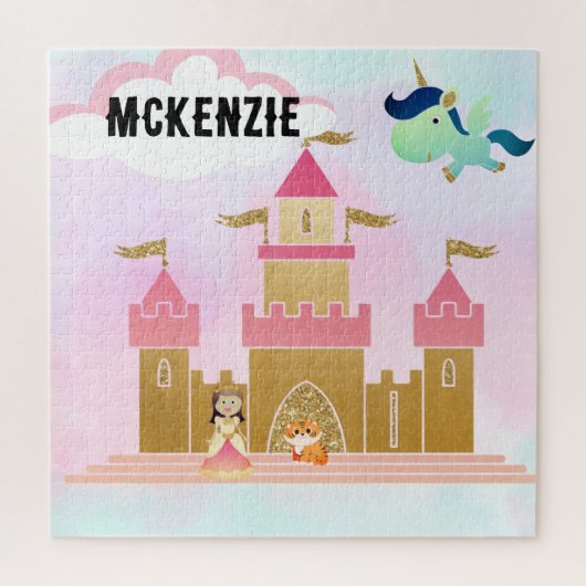 プリンセス城 ジグソーパズル (縦)