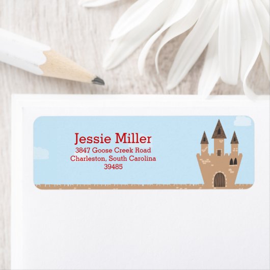 プリンセス城 ラベル (インサイチュ)