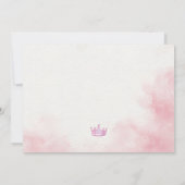 プリンセス城 招待状 (裏面)