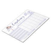 プリンセス報酬グラフパーソナライズされた名タスク ノートパッド (アングル)