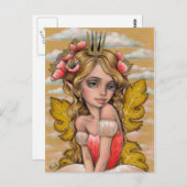 プリンセス妖精 ポストカード (正面/裏面)