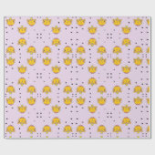 プリンセス子猫の紫 ラッピングペーパー (フラット)