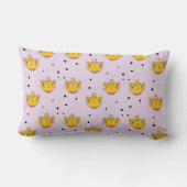 プリンセス子猫の紫 ランバークッション (裏面)