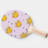 プリンセス子猫の紫 卓球ラケット (横)