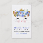 プリンセス子猫モマ遊ーデイトカード コーリングカード (正面)