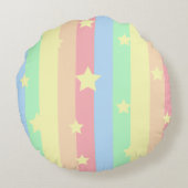 プリンセス子猫ラウンド子供部屋装飾用クッション ラウンドクッション (裏面)