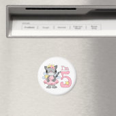 プリンセス子猫第5誕生日 マグネット (インサイチュ (食洗機))