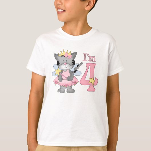 プリンセス子猫4th誕生日 tシャツ (正面)
